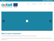 Tablet Screenshot of outsetcornwall.co.uk